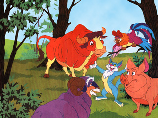 Зимовье зверей