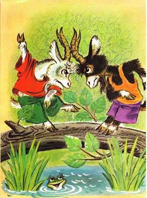 Два козлика. К. Ушинский