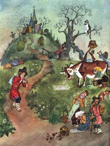 Русская народная сказка. Пастушья дудочка