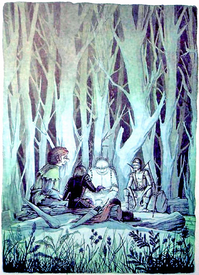 Меч Чародея Тени оживают в полночь