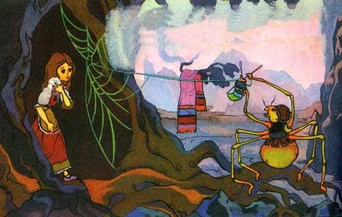 Про белую розу, которая умела краснеть. Русская народная сказка