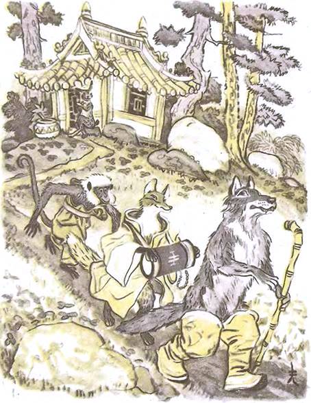 Тибетская сказка. Заяц-победитель