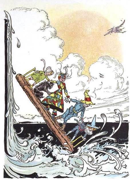 Лоскутушка из Страны Оз Коварная река