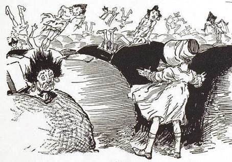 Лоскутушка из Страны Оз. Встреча с Тоттенготами