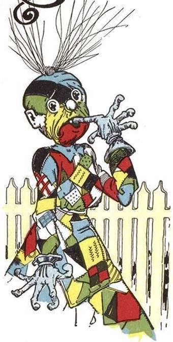 Лоскутушка из Страны Оз В гостях у ленивого Кводлинга