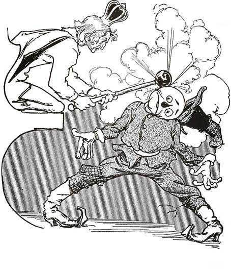 Страшила из Страны Оз. Страшила встречает неприятеля