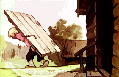 Как Иван-дурак дверь стерёг