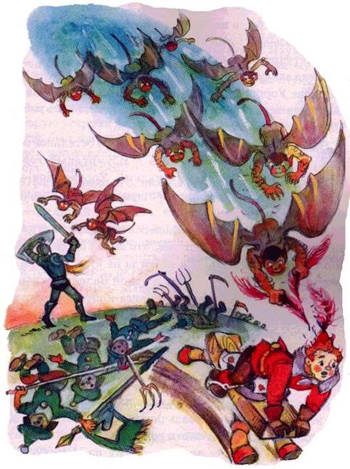 Гудвин, Великий и Ужасный Война с Бастиндой