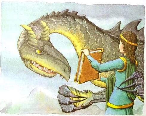 Дочь Гингемы. Заколдованный лес. Черный дракон