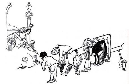 Чудесная Страна Оз. Страшила просит помощи у Глинды