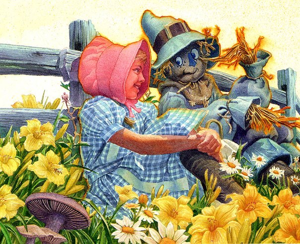 Удивительный Волшебник из Страны Оз. Дорога через лес