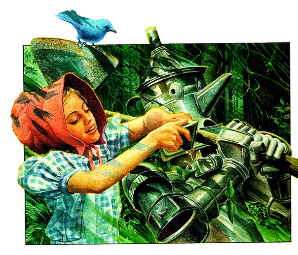 Удивительный Волшебник из Страны Оз Освобождение Железного Дровосека