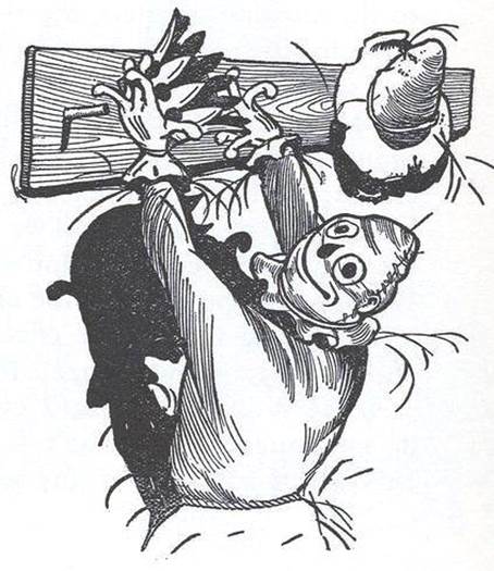 Чудесная Страна Оз. Страшила думает