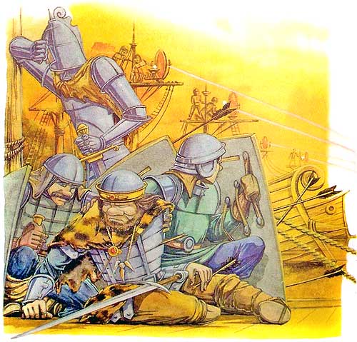 Битва в Подземной стране. Из огня да в полымя