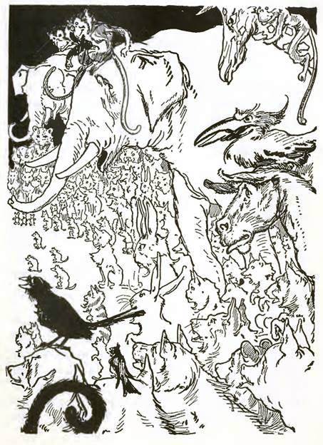 Волшебство Страны Оз. Звери из леса Гугу