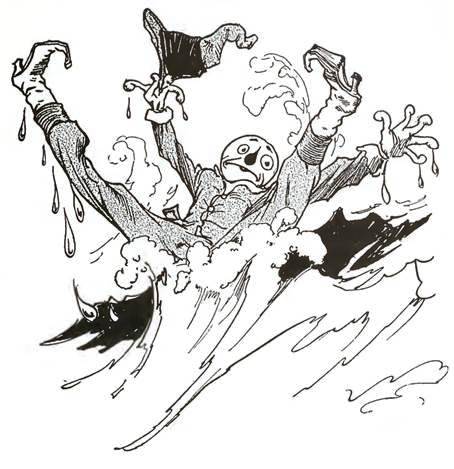 Страшила из Страны Оз. Водопад