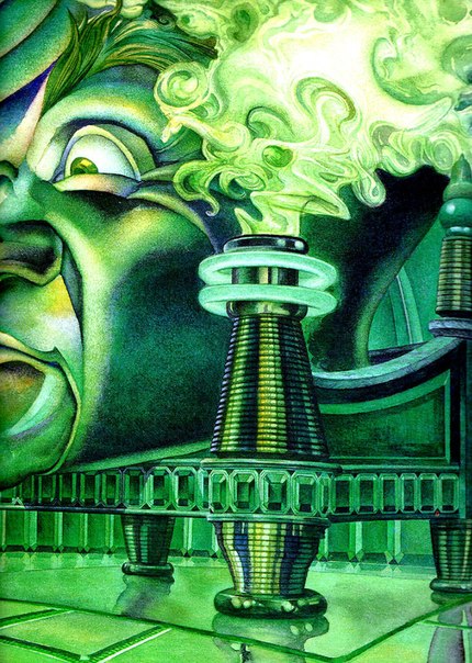 Удивительный Волшебник из Страны Оз. Изумрудный город страны Оз