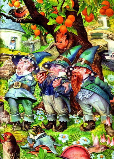 Удивительный Волшебник из Страны Оз. Разговор с Жевунами