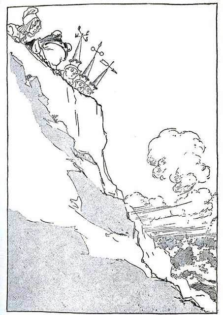 Пропавшая Принцесса Страны Оз. Происшествие в Плоскогории