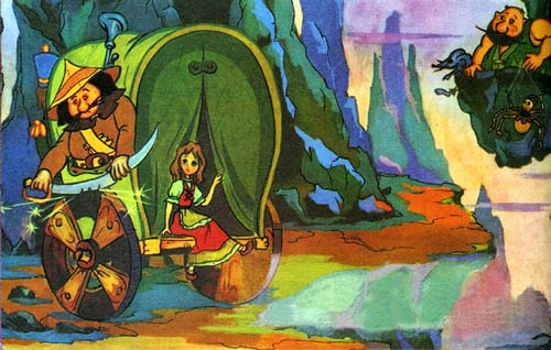 Про белую розу, которая умела краснеть. Русская народная сказка