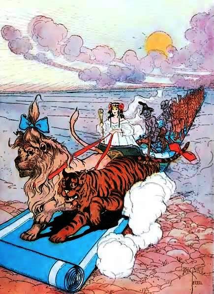 Озма из Страны Оз. Озма из страны Оз приходит на помощь