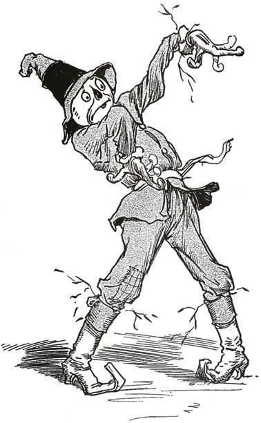 Страшила из Страны Оз. Страшила встречает неприятеля