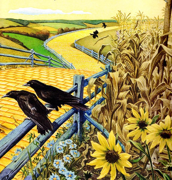 Удивительный Волшебник из Страны Оз Дорога через лес