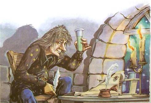 Алхимик Парцелиус Первый гомункулус