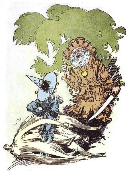 Лоскутушка из Страны Оз. Косматый спешит на помощь