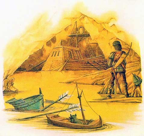 Битва в Подземной стране Отступление