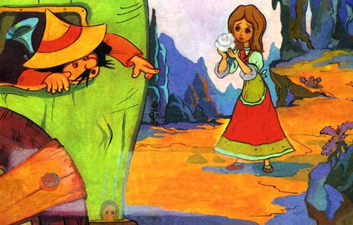 Про белую розу, которая умела краснеть. Русская народная сказка