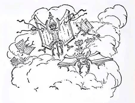 Дороти и Волшебник в Стране Оз Встреча с деревянными Гаргойлями