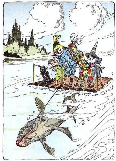 Лоскутушка из Страны Оз. Коварная река