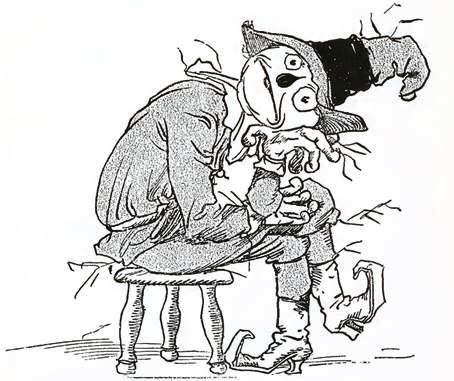 Страшила из Страны Оз. Пон призывает короля сдаться