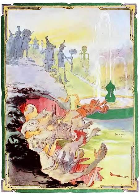 Изумрудный Город Страны Оз. Встреча у Фонтана Забвения