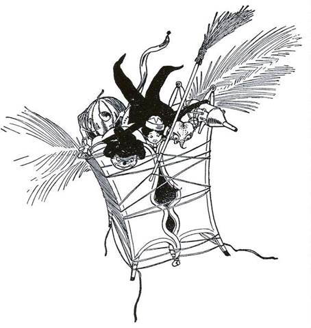 Чудесная Страна Оз. Страшила просит помощи у Глинды