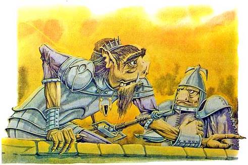 Битва в Подземной стране. Корина и Дональд