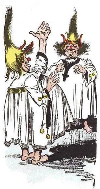 Лоскутушка из Страны Оз. Шутники Рогуны