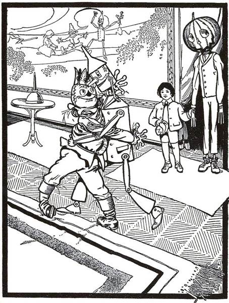 Чудесная Страна Оз. Никелированный император