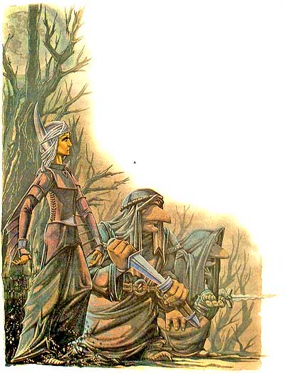 Битва в Подземной стране. Серый замок