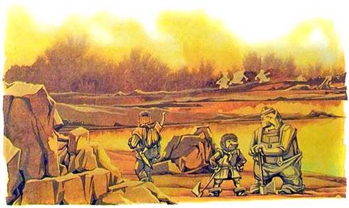 Битва в Подземной стране Победа и поражение Ланги