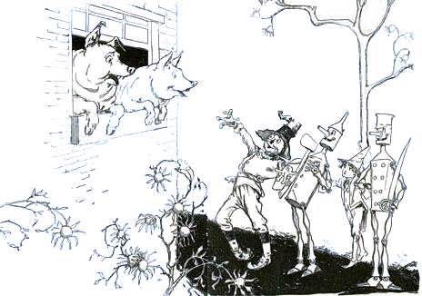 Железный Дровосек из Страны Оз В гостях у профессора Свина