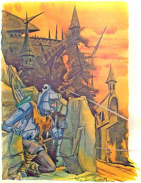 Битва в Подземной стране. Отступление