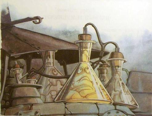 Алхимик Парцелиус. Первый гомункулус