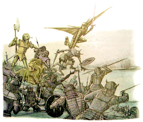 Король Людушка. Схватка над омутом