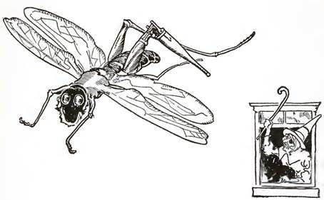 Страшила из Страны Оз. Кузнечик с деревянной ногой