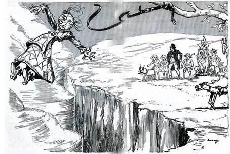 Пропавшая Принцесса Страны Оз. Карусельные горы