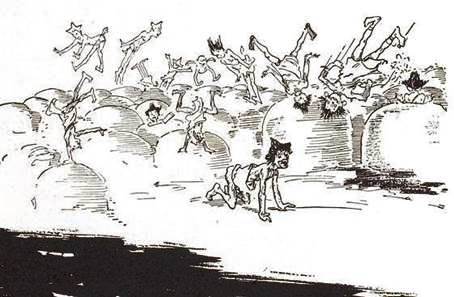 Лоскутушка из Страны Оз. Встреча с Тоттенготами