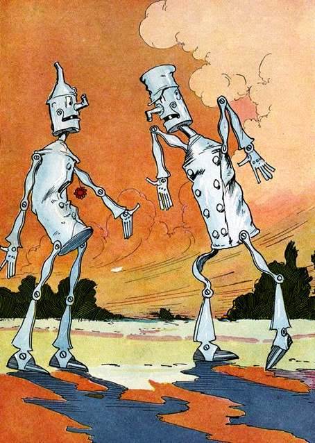 Железный Дровосек из Страны Оз. Страна-невидимка