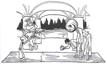 Чудесная Страна Оз. Никелированный император